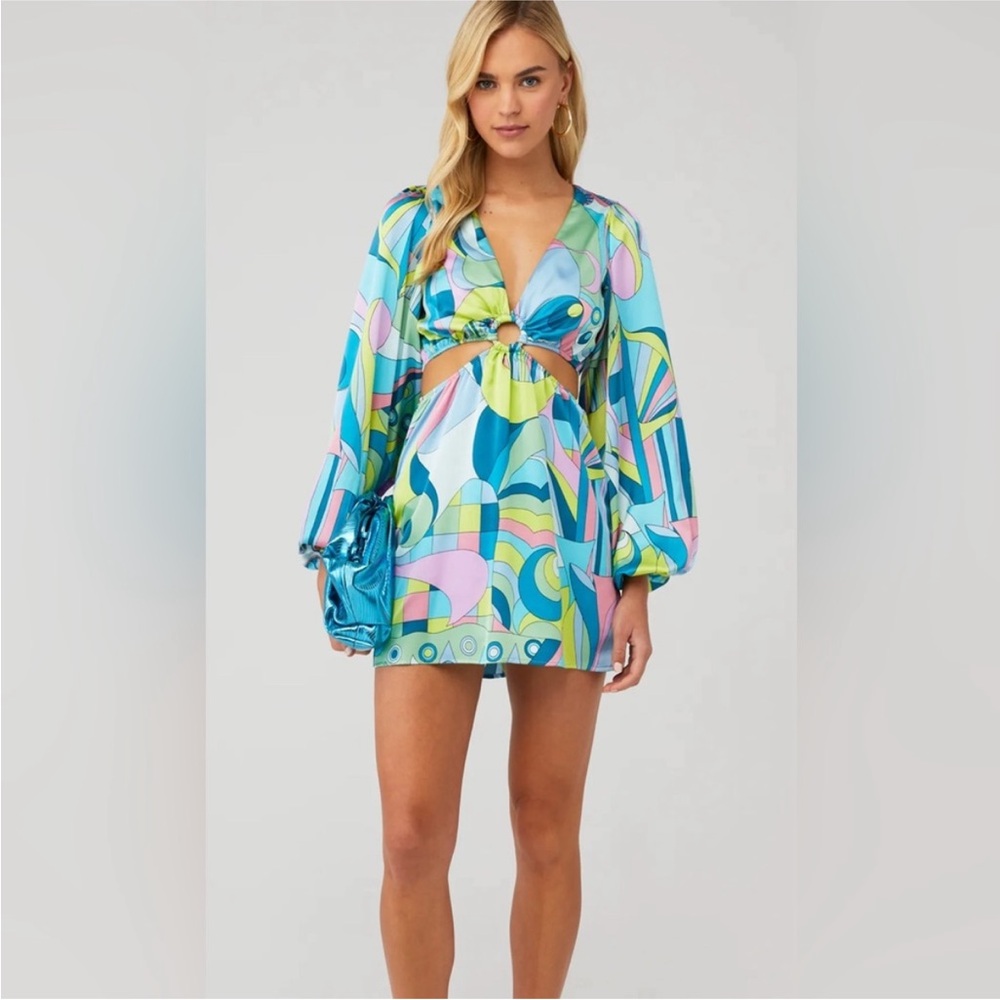 NWT Show Me Your MuMu. Go Out Cut Out Mini Dress